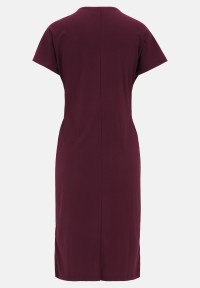 Cartoon Jerseykleid mit Raffung