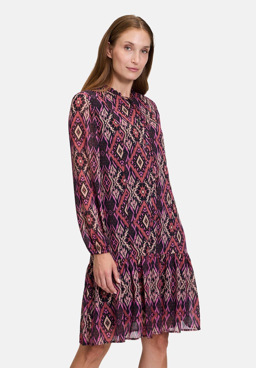 Cartoon Chiffonkleid mit Stufen