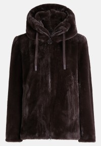 Betty Barclay Plüschjacke mit Kapuze