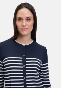 Betty Barclay Basic-Strickjacke mit Streifen