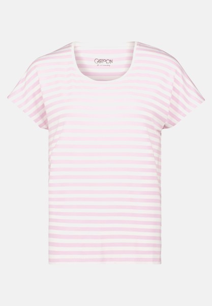 Cartoon Basic Shirt mit Rundhalsausschnitt
