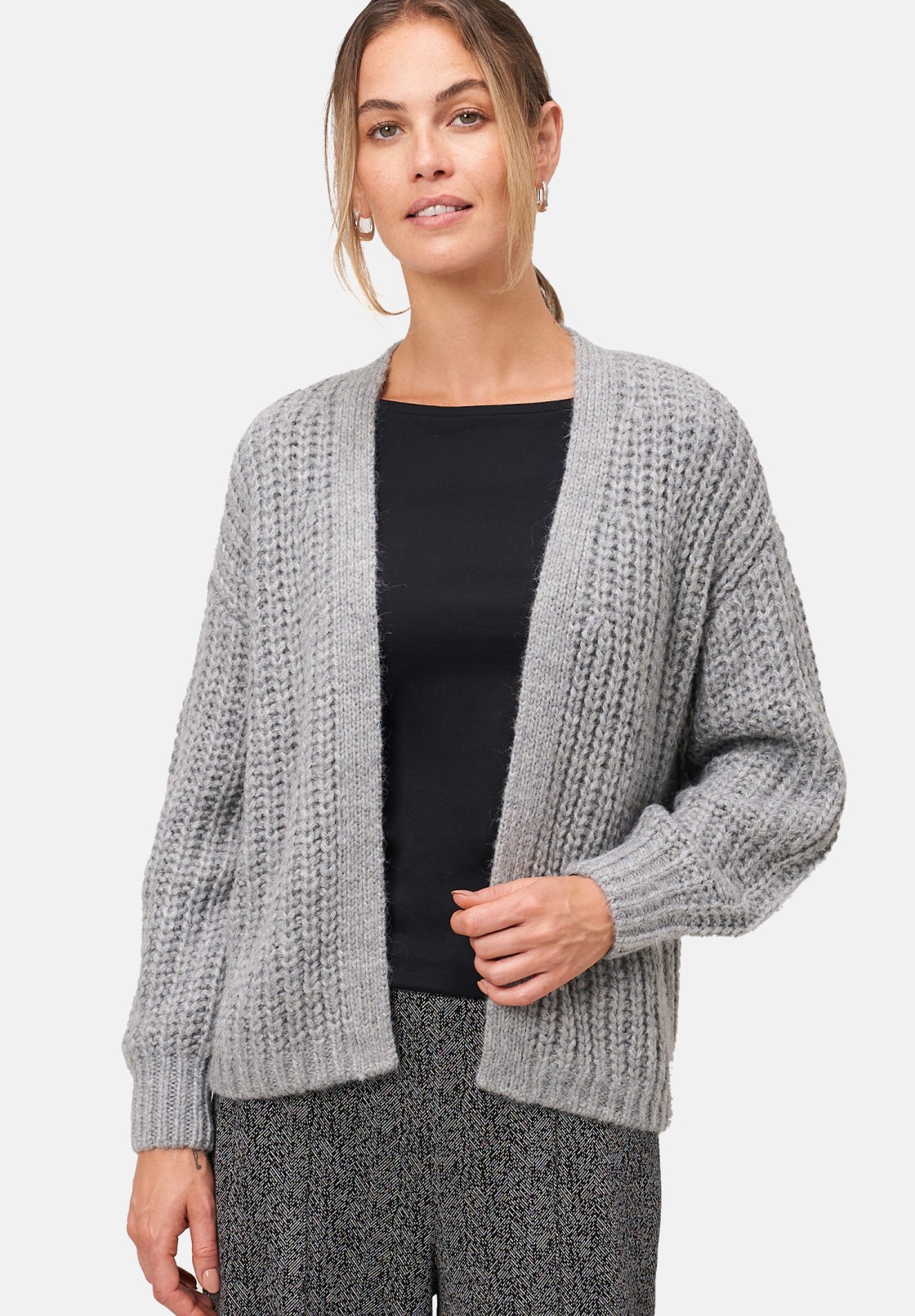 zero Grobstrickjacke offener Style | Betty Barclay