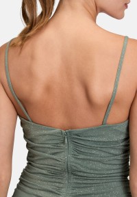 Vera Mont Abendkleid mit Wasserfallausschnitt