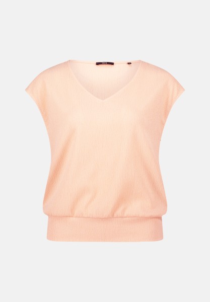 zero Plissee-Shirt mit V-Ausschnitt | Betty Barclay