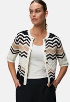 zero Strickjacke mit Zickzackmuster | Betty Barclay