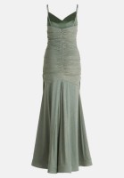 Vera Mont Abendkleid mit Wasserfallausschnitt