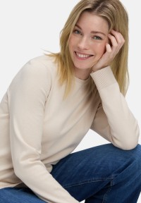 Betty Barclay Basic-Strickpullover mit Rundhalsausschnitt