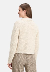 Cartoon Cardigan mit Kragen