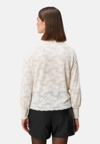 zero Sweatshirt mit Blumenspitze | Betty Barclay