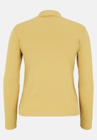 Cartoon Langarm-Shirt mit Kragen