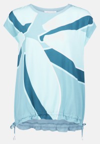 BETTY & CO Patchwork-Shirt mit Print
