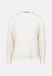 zero Sweatshirt mit Blumenspitze | Betty Barclay