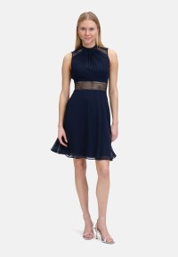 Vera Mont Cocktailkleid mit Spitzeneinsatz