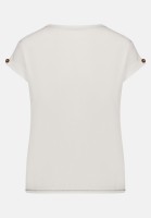 Cartoon Printshirt mit Ärmelaufschlag