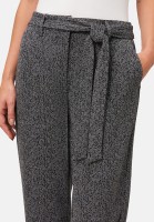 zero Stoffhose Herringbone mit Bindegürtel 28 Inch | Betty Barclay